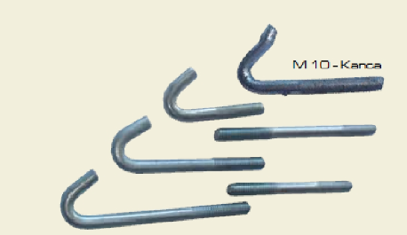 1/2 J Hooks and Studs